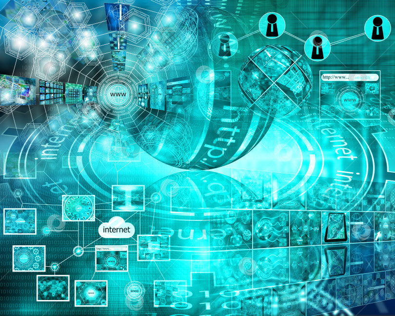 Скачать мир Интернета фотосток Ozero