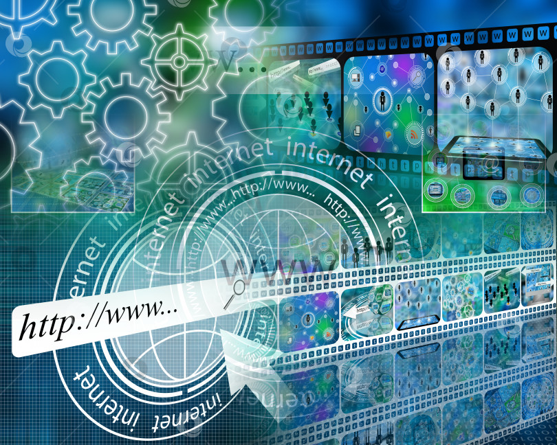 Скачать мир Интернета фотосток Ozero