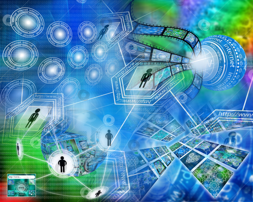 Скачать мир Интернета фотосток Ozero