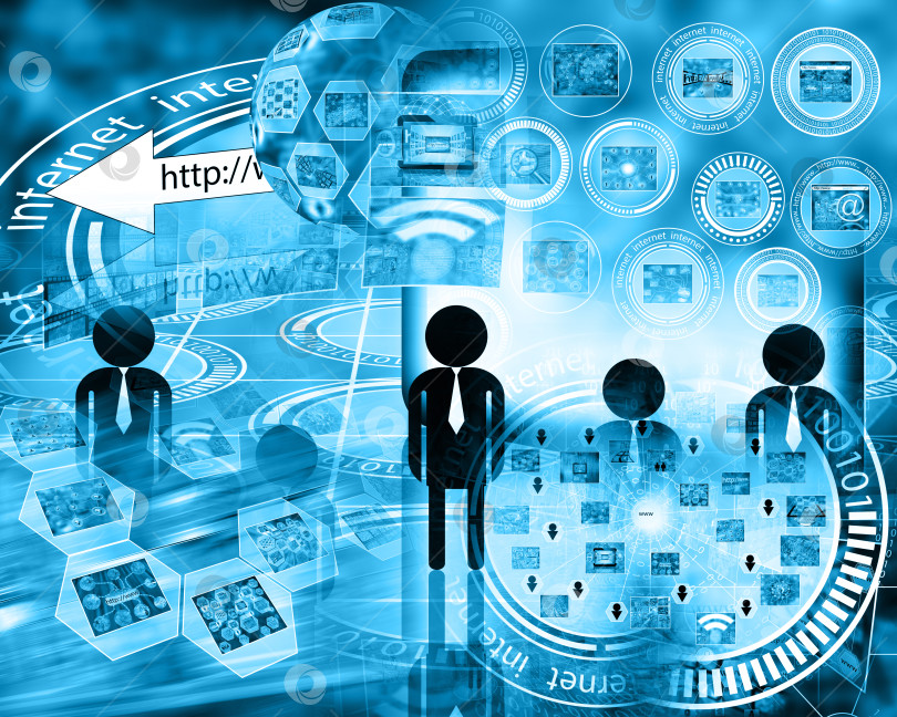 Скачать мир Интернета фотосток Ozero