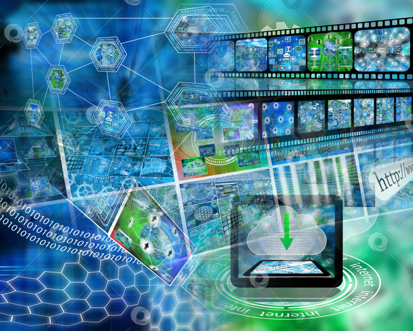 Скачать мир Интернета фотосток Ozero