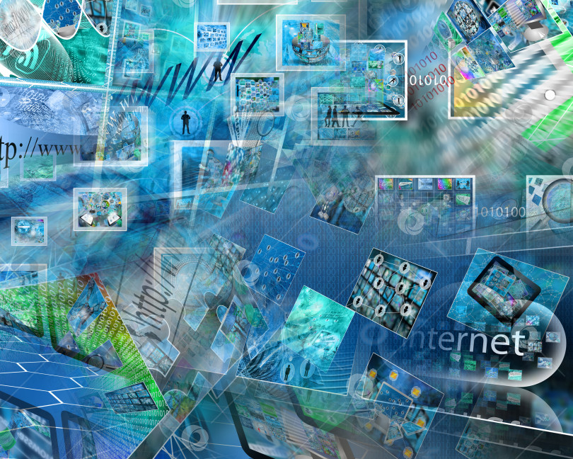 Скачать компьютерная абстракция фотосток Ozero