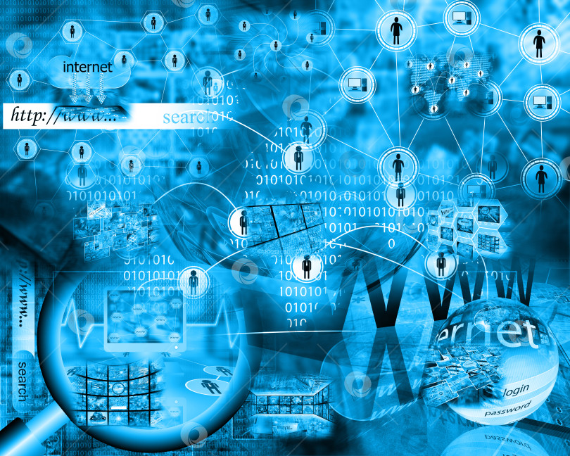 Скачать мир Интернета фотосток Ozero