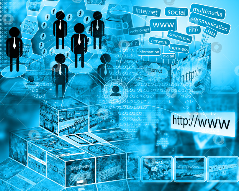 Скачать мир Интернета фотосток Ozero