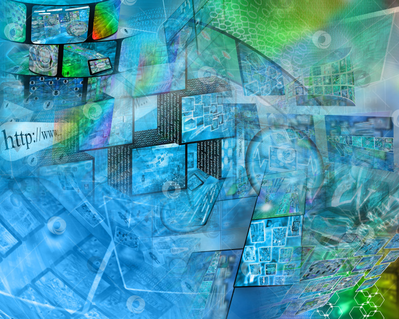 Скачать мир Интернета фотосток Ozero