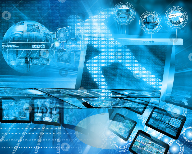 Скачать мир Интернета фотосток Ozero