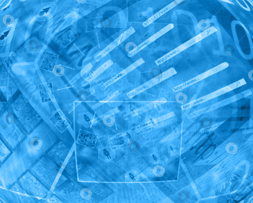 Скачать компьютерная абстракция фотосток Ozero