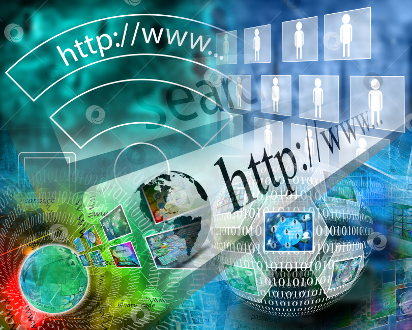 Скачать мир Интернета фотосток Ozero