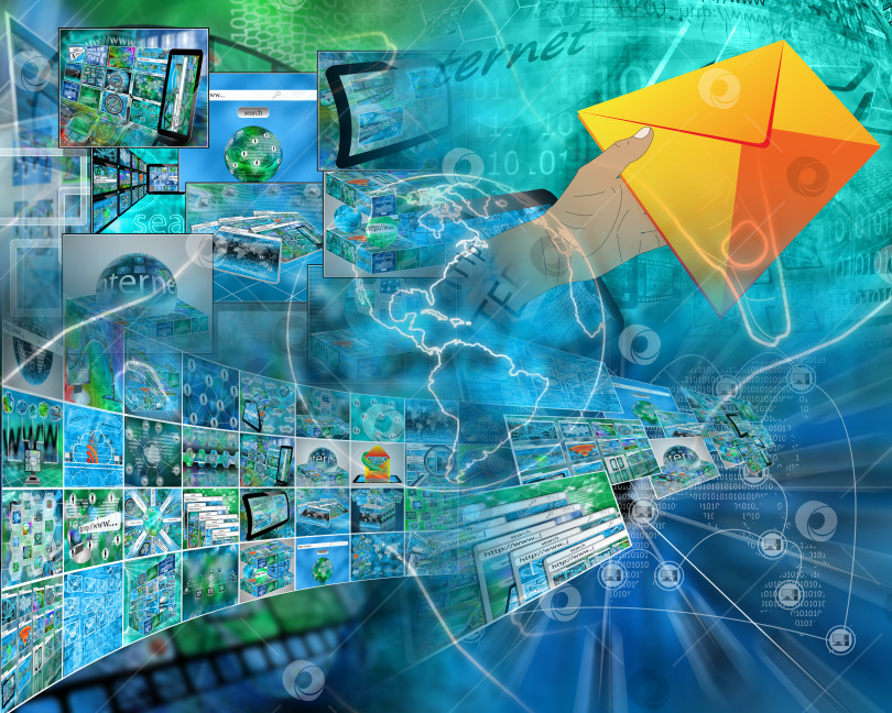 Скачать мир Интернета фотосток Ozero