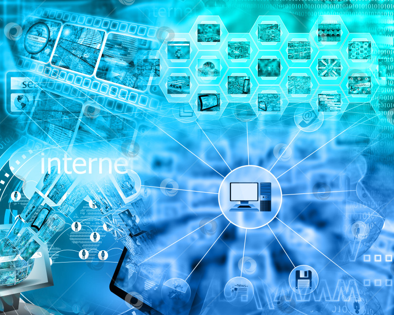 Скачать мир Интернета фотосток Ozero