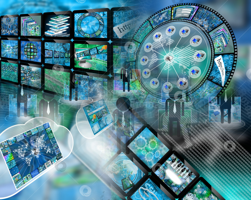 Скачать мир Интернета фотосток Ozero