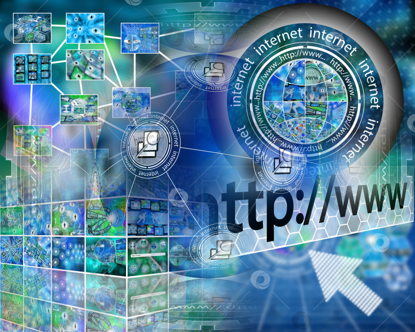 Скачать мир Интернета фотосток Ozero