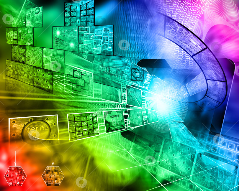 Скачать мир Интернета фотосток Ozero