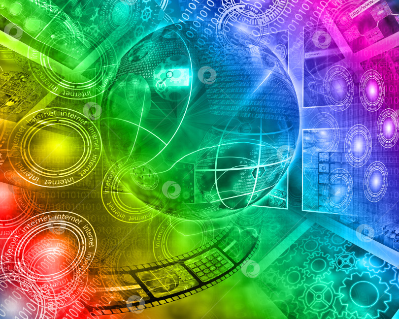 Скачать мир Интернета фотосток Ozero