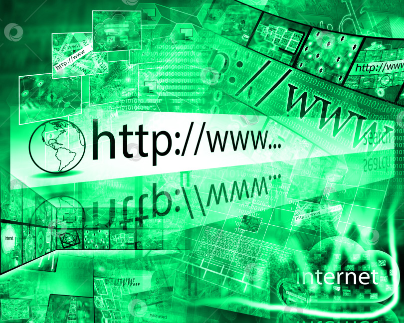 Скачать мир Интернета фотосток Ozero