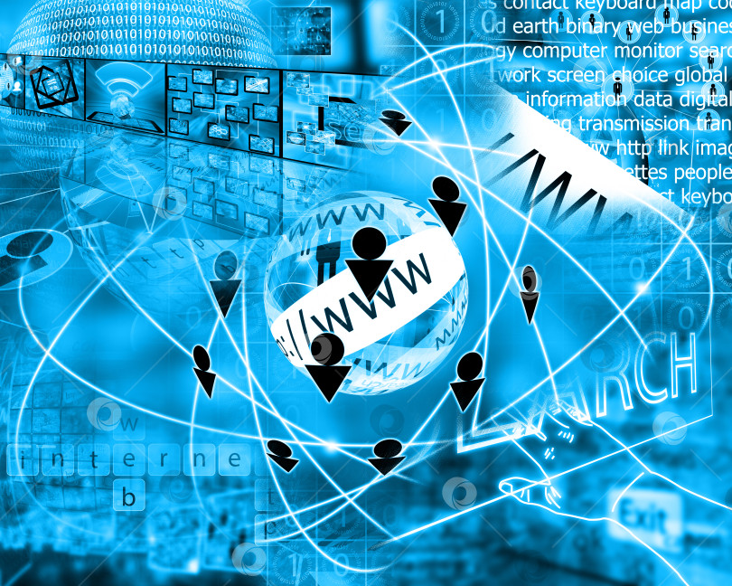 Скачать мир Интернета фотосток Ozero