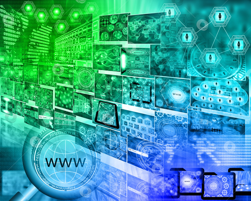 Скачать мир Интернета фотосток Ozero