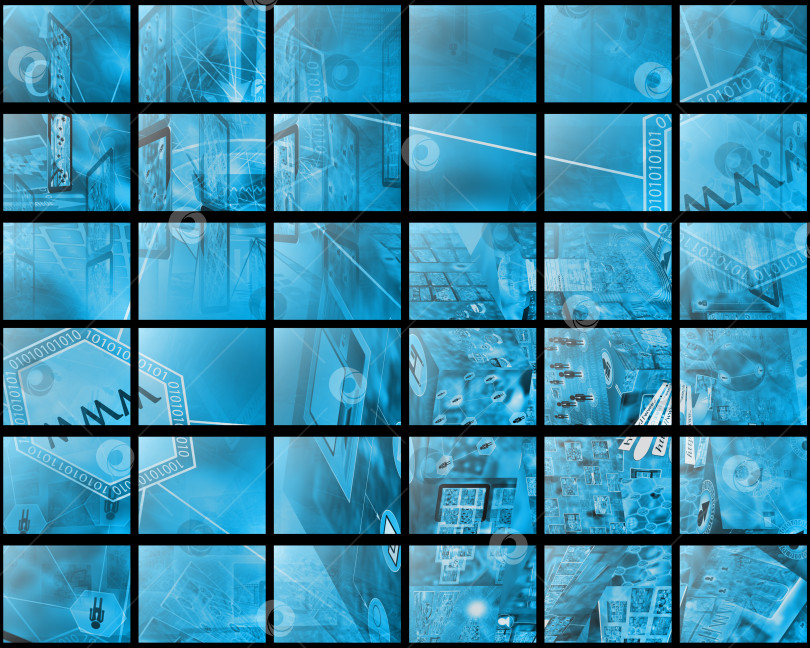 Скачать компьютерная абстракция фотосток Ozero