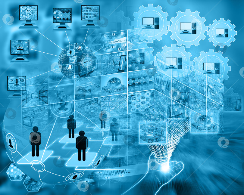 Скачать мир Интернета фотосток Ozero