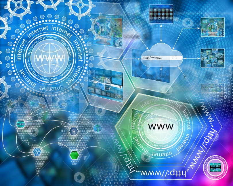 Скачать мир Интернета фотосток Ozero