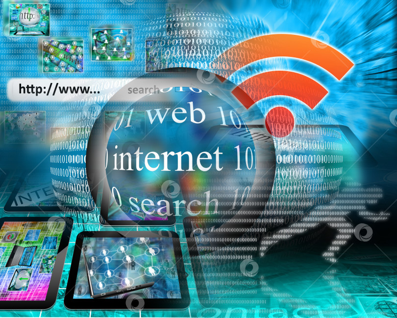 Скачать мир Интернета фотосток Ozero