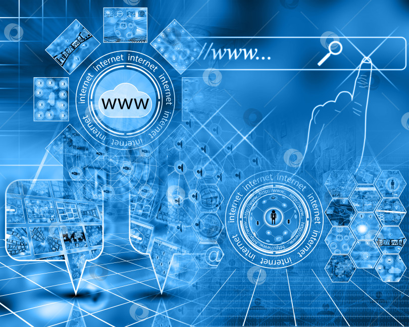 Скачать мир Интернета фотосток Ozero