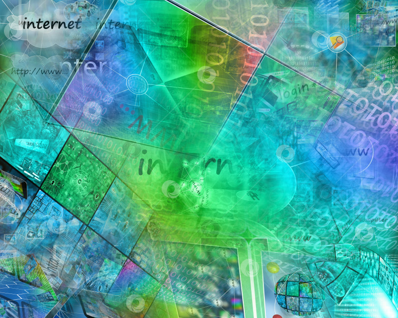 Скачать компьютерная абстракция фотосток Ozero