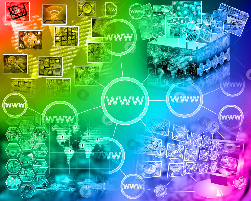 Скачать мир Интернета фотосток Ozero