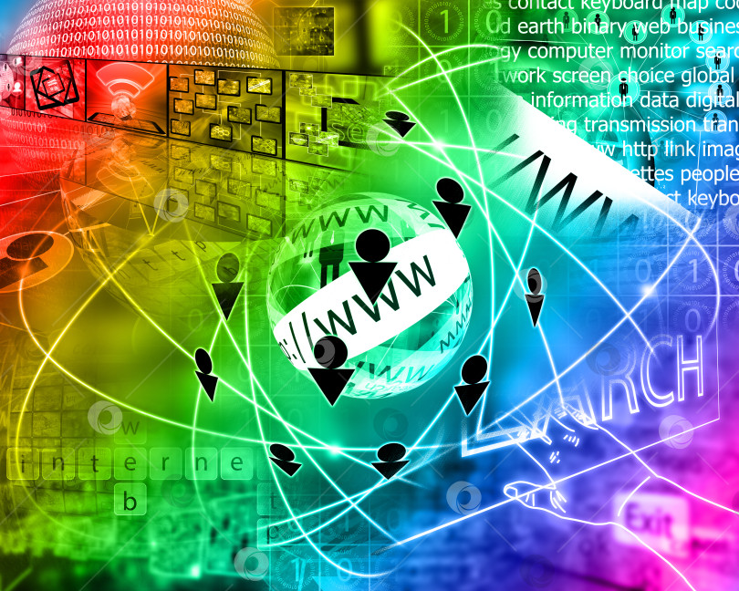 Скачать мир Интернета фотосток Ozero