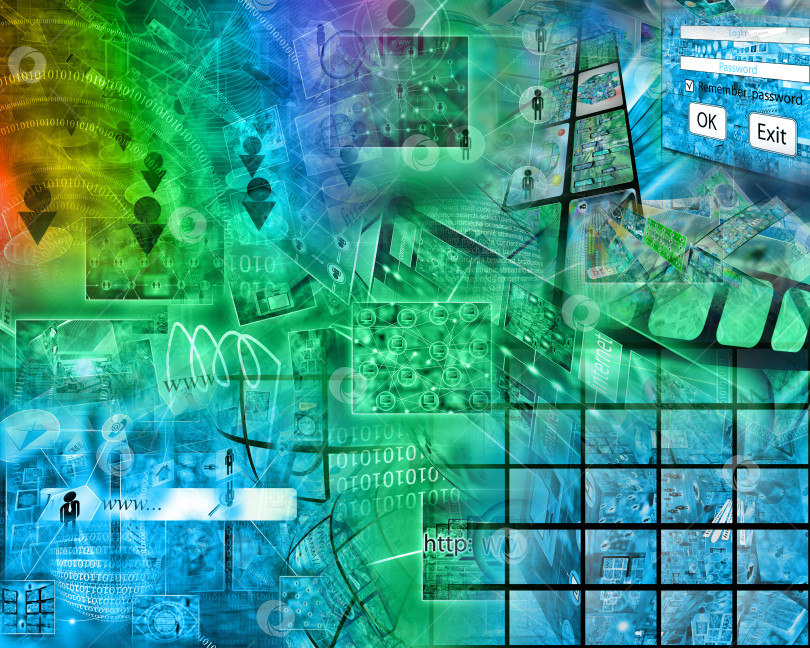 Скачать мир Интернета фотосток Ozero