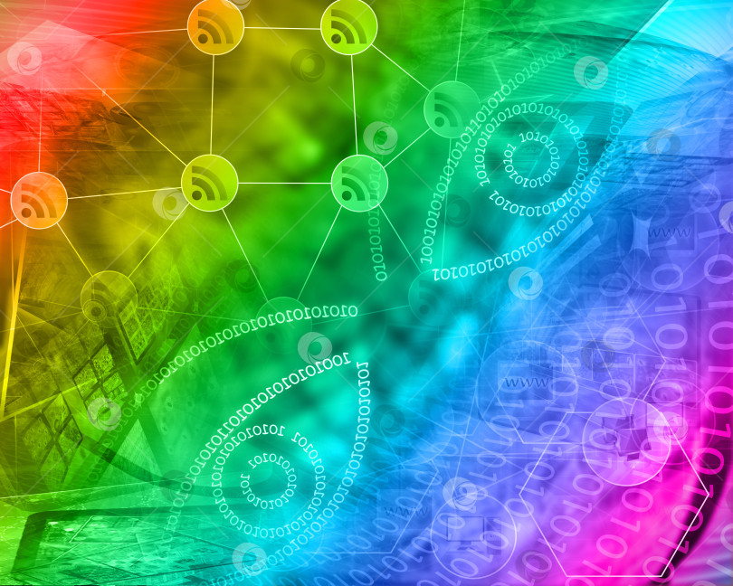 Скачать компьютерная абстракция фотосток Ozero