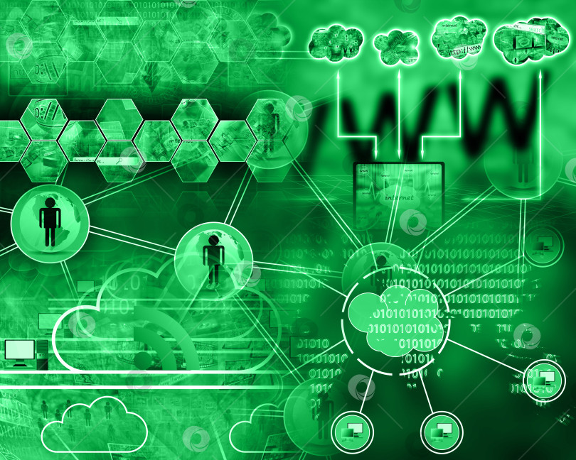 Скачать мир Интернета фотосток Ozero