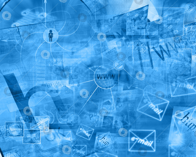 Скачать мир Интернета фотосток Ozero