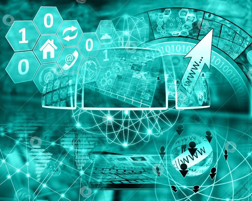 Скачать мир Интернета фотосток Ozero