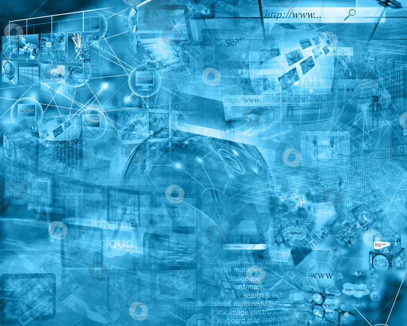 Скачать мир Интернета фотосток Ozero