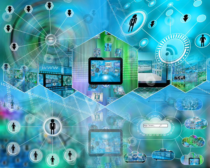 Скачать мир Интернета фотосток Ozero