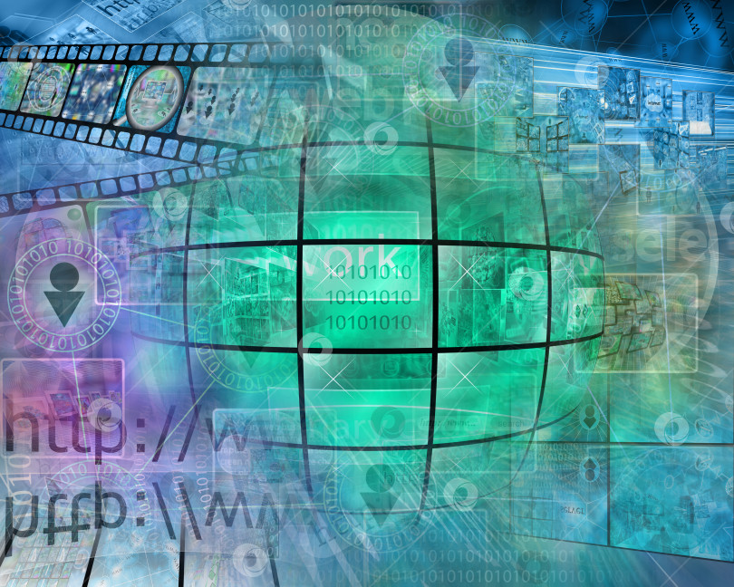 Скачать компьютерная абстракция фотосток Ozero