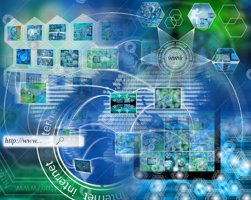 Скачать мир Интернета фотосток Ozero