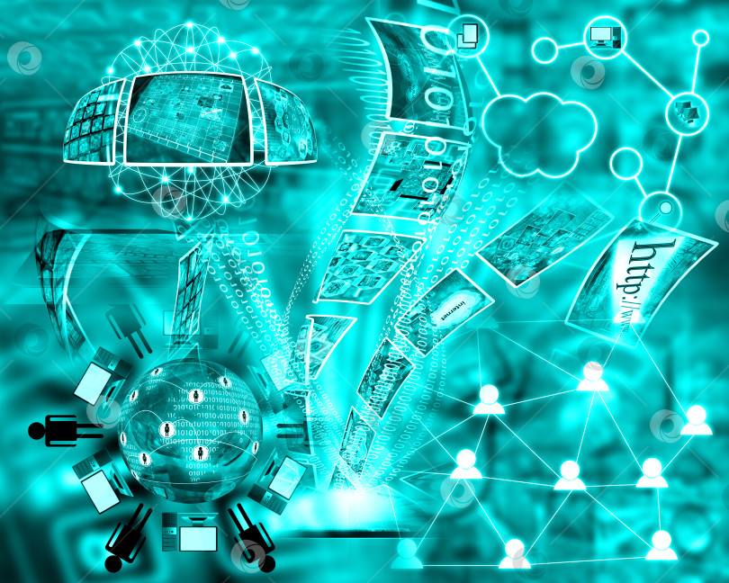 Скачать мир Интернета фотосток Ozero