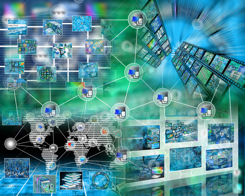 Скачать мир Интернета фотосток Ozero