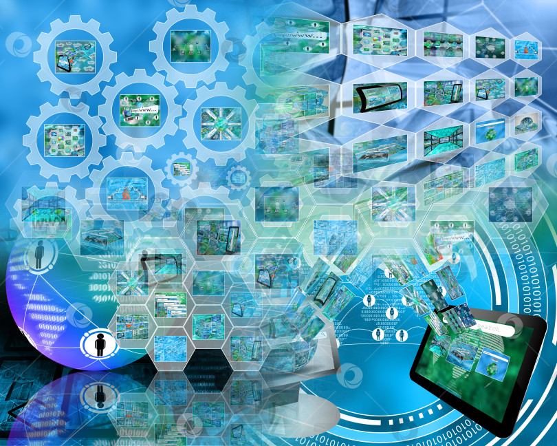 Скачать мир Интернета фотосток Ozero