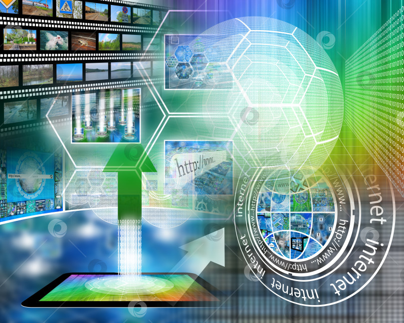 Скачать мир Интернета фотосток Ozero