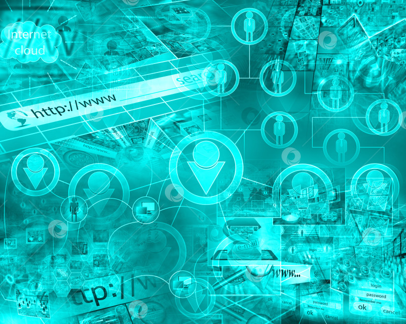 Скачать мир Интернета фотосток Ozero