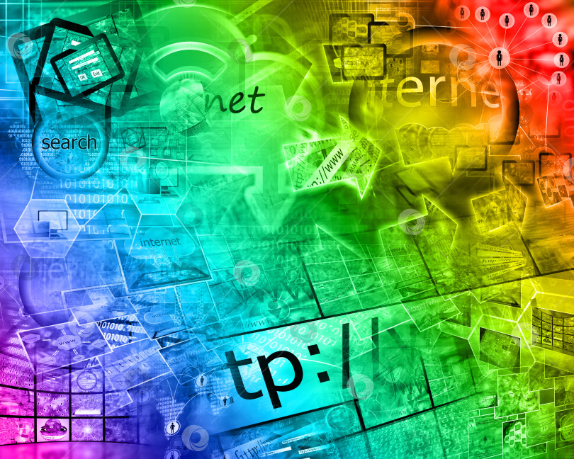 Скачать мир Интернета фотосток Ozero