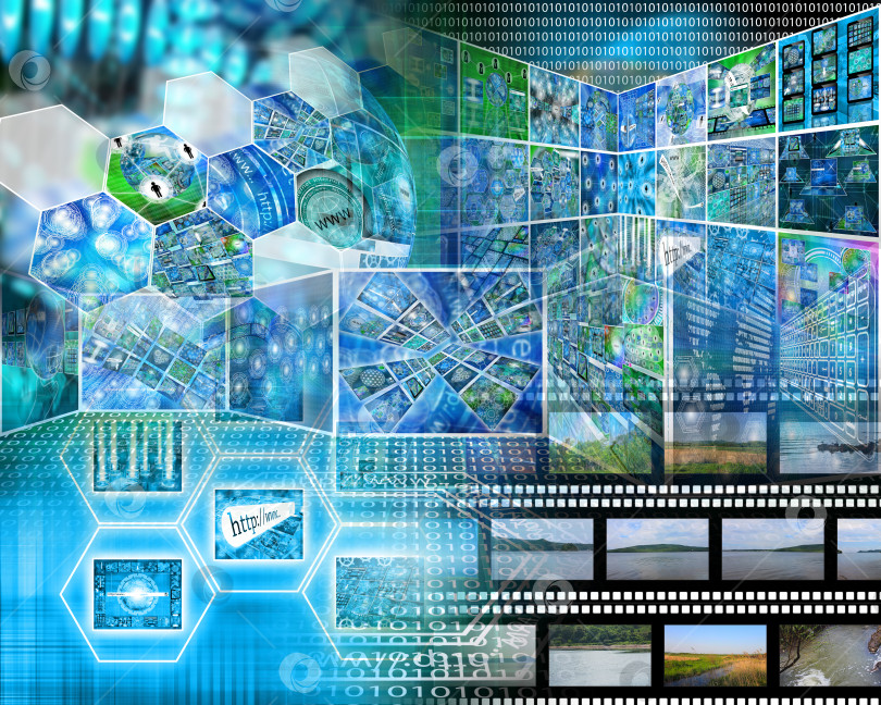 Скачать мир Интернета фотосток Ozero