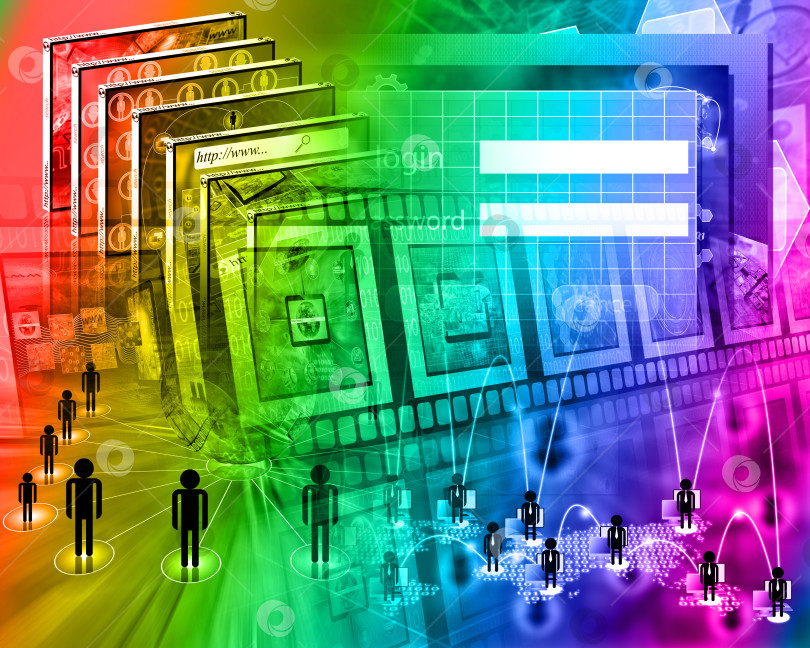 Скачать мир Интернета фотосток Ozero