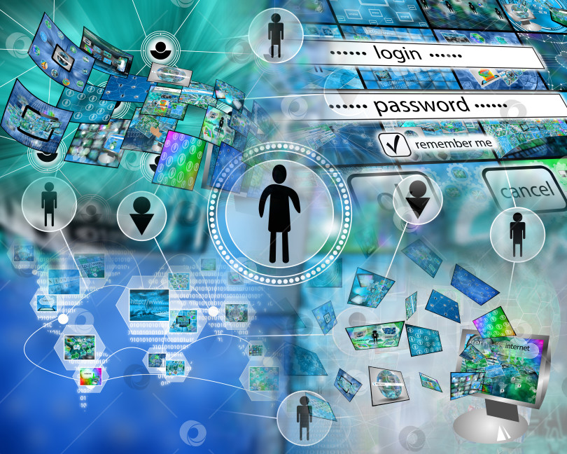 Скачать мир Интернета фотосток Ozero