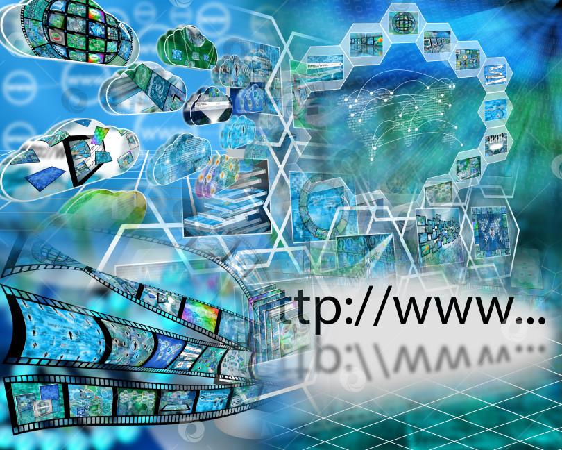 Скачать мир Интернета фотосток Ozero