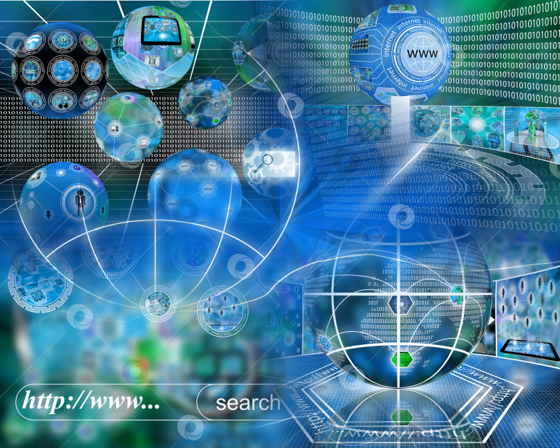 Скачать мир Интернета фотосток Ozero