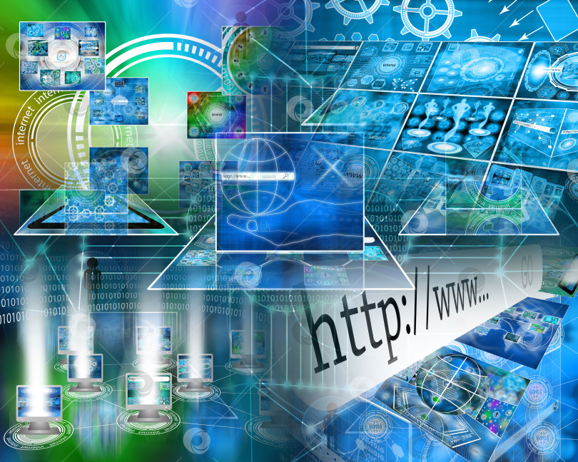 Скачать мир Интернета фотосток Ozero